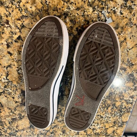 Converse Big Girls Archive Foil Chuck Taylor All Star Casual Sneakers Star Print - Picture 10 of 10